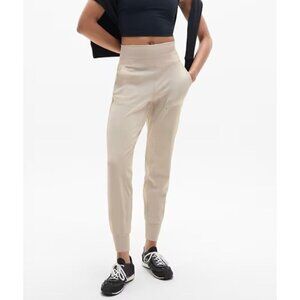 Athleta NWT Venice High Rise Jogger in Abalone Cream Size XL